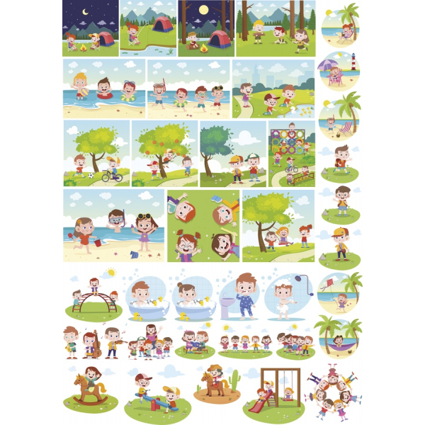 เด็กๆการผจญภัยเว็กเตอ Clipart สวมเสื้อกันหนาวได้-ทำให้ใครตกหลุมรักที่มีสีสรร Illustrations เด็กๆการผจญภัยเว็กเตอ Clipart สวมเสื้อกันหนาวได้-ทำให้ใครตกหลุมรักที่มีสีสรร Illustrations