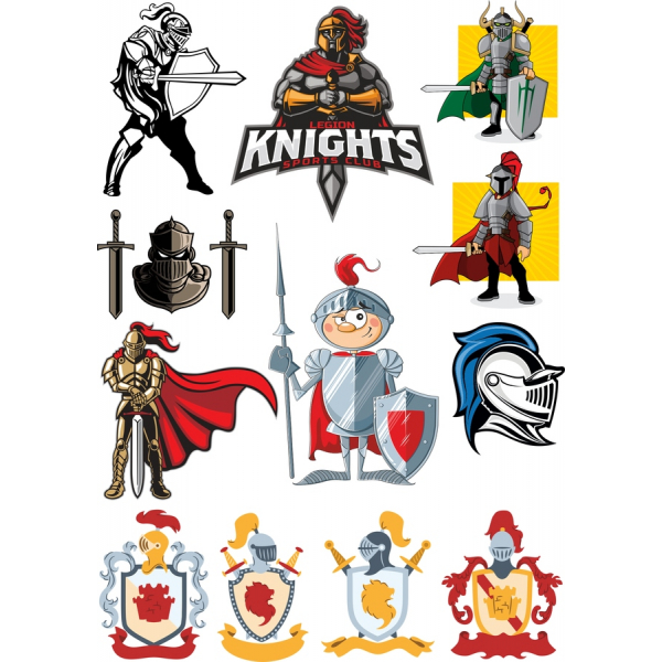 Knights Vector Pilte Bundle - SVG-ja PNG-Illustratsioonid Knights Vector Pilte Bundle - SVG-ja PNG-Illustratsioonid