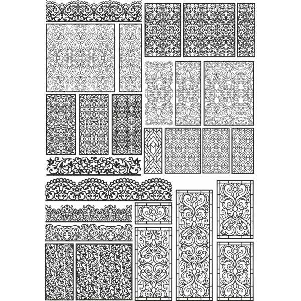 Ornate Vector-Cliparts - Komplizierte Designs für Jedes Projekt Ornate Vector-Cliparts - Komplizierte Designs für Jedes Projekt