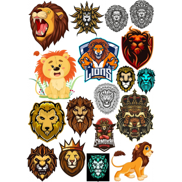 Premium Lion Vektor Illustrationer & Cliparts Bundt Premium Lion Vektor Illustrationer & Cliparts Bundt