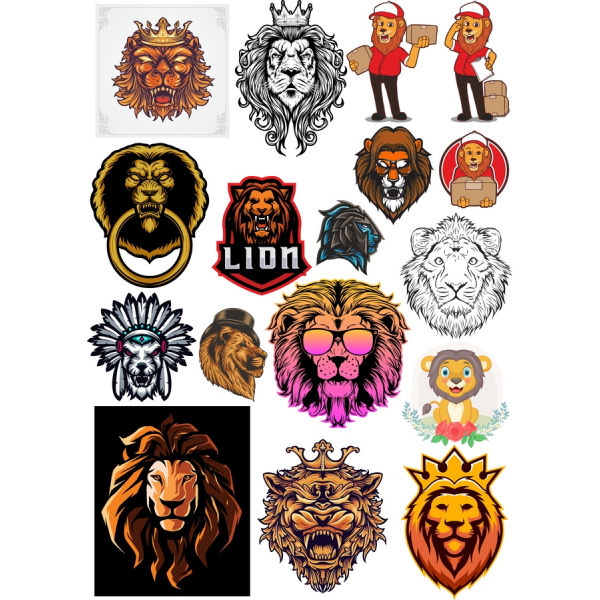 Lion Vector Clipart Bundle - Premium SVG & PNG Illustrations Lion Vector Clipart Bundle - Premium SVG & PNG Illustrations