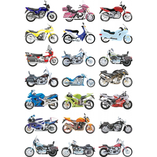 Premium Moto Illustrazioni Vettoriali Bundle Premium Moto Illustrazioni Vettoriali Bundle