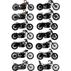 Ostateczny Zestaw Klipartów dla motocykli