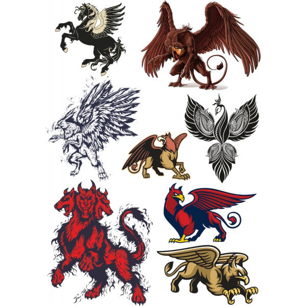 Mythical Creature Vector Collection - SVG & PNG Formats Mythical Creature Vector Collection - SVG & PNG Formats