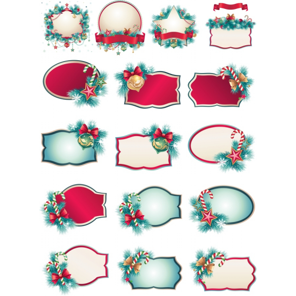 Urlaub Vektor-Clipart-Bundle - Festliche SVG-und PNG-Abbildungen