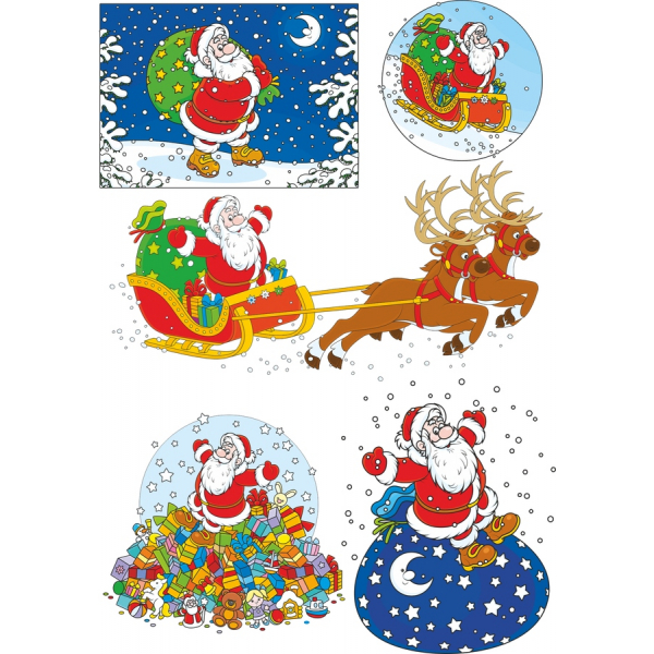 የገና መንፈስ ቅድሚያ Clipart በንድል