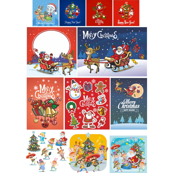 คริสต์มาสเว็กเตอ Clipart สวมเสื้อกันหนาวได้ คริสต์มาสเว็กเตอ Clipart สวมเสื้อกันหนาวได้