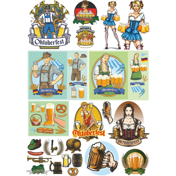 Oktoberfest Vector Illustrations Bundle - Vibrant Cliparts in SVG & PNG Oktoberfest Vector Illustrations Bundle - Vibrant Cliparts in SVG & PNG