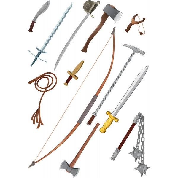Vektor-Waffen-Clipart-Sammlung Vektor-Waffen-Clipart-Sammlung