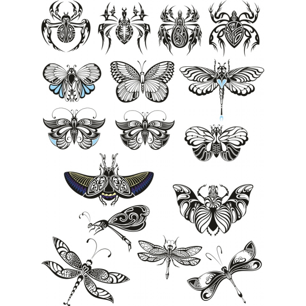 Insetto vettore Clipart Bundle - Elegante e Intricati Disegni Insetto vettore Clipart Bundle - Elegante e Intricati Disegni