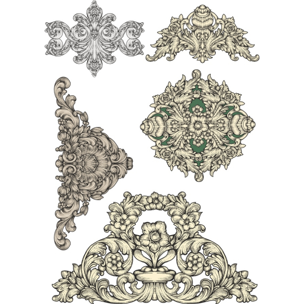 Vintage Ornamental Vector Cliparts Bundle Vintage Ornamental Vector Cliparts Bundle