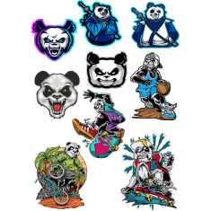 Panda Collection: Playful & Bold
