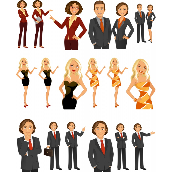 Vector Clipart კოლექცია: თანამედროვე გმირები ყველა თქვენი შემოქმედებითი სჭირდება Vector Clipart კოლექცია: თანამედროვე გმირები ყველა თქვენი შემოქმედებითი სჭირდება