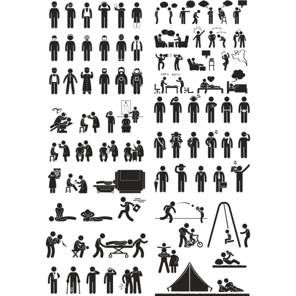 Alsidig Vektor Clipart Bundle - SVG-og PNG-Formater