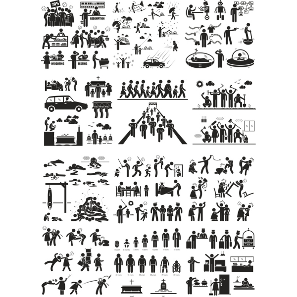 பல்துறை திசையன் ஆயத்த மூட்டை - SVG &amp; PNG வடிவமைப்பு