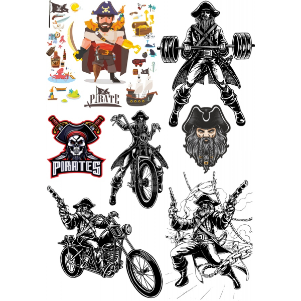 Pirata Ilustraciones de Vectores de Paquete - Cautivante SVG & PNG Cliparts Pirata Ilustraciones de Vectores de Paquete - Cautivante SVG & PNG Cliparts