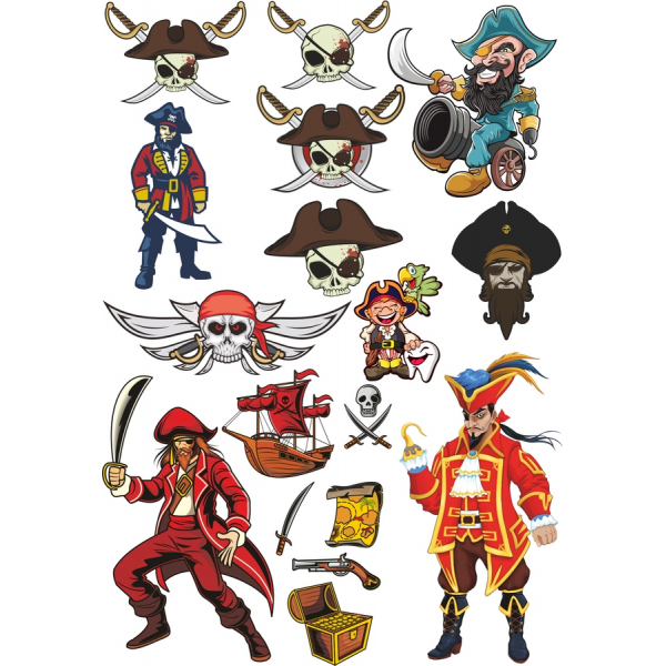 Piraten-Vektor-Clipart-Bundle - Hohe-Qualität SVG-und PNG-Abbildungen Piraten-Vektor-Clipart-Bundle - Hohe-Qualität SVG-und PNG-Abbildungen