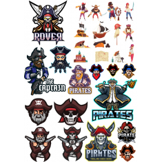 Autour Du Thème Des Pirates Collection