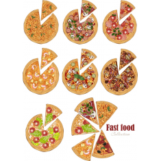 Fast Food Samling - Pizza