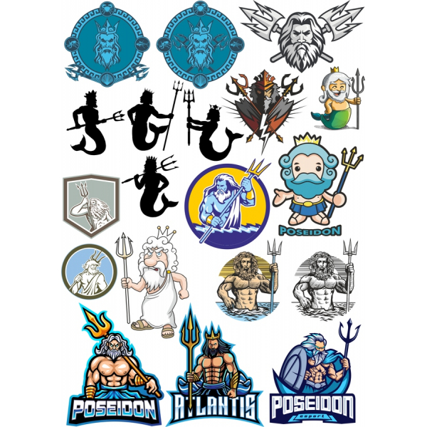 Póseidon Vektor Clipart Búnt - Hágæða HLJÓÐ & Myndir segja. Póseidon Vektor Clipart Búnt - Hágæða HLJÓÐ & Myndir segja.