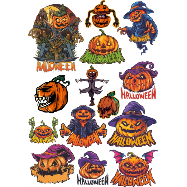 Halloween Vector Ukusanyaji - Spooky Pumpkin Miundo Halloween Vector Ukusanyaji - Spooky Pumpkin Miundo