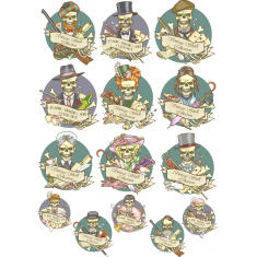 Vintage Kraniet Samling - &amp;