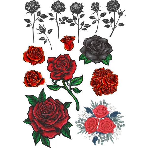 Rose Vector Clipart Kuweka - High-Quality FAILI & PNG Vielelezo Rose Vector Clipart Kuweka - High-Quality FAILI & PNG Vielelezo