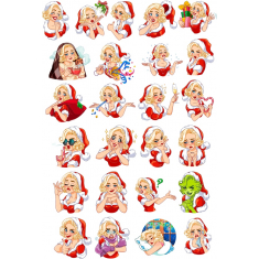 Frí Tjáning Clipart Setja