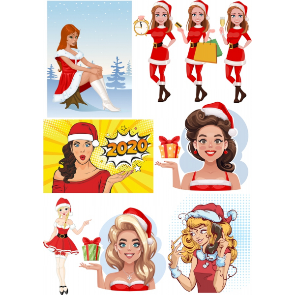 დღესასწაული Vector Clipart Bundle - იზეიმეთ სტილი დღესასწაული Vector Clipart Bundle - იზეიმეთ სტილი