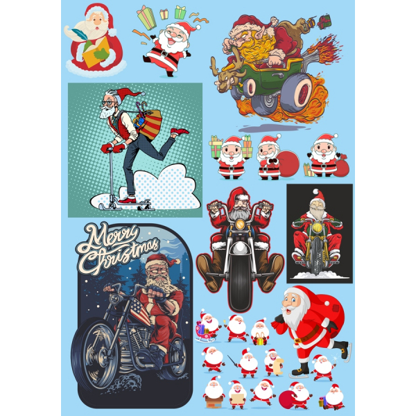 Babbo Natale Vector Clipart Bundle Babbo Natale Vector Clipart Bundle