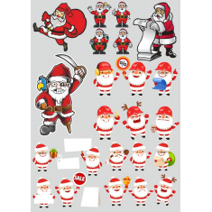 بابا نوئل مجموعه - 20 غریب s