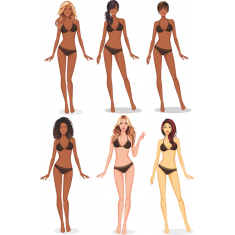 Diversity Clipart Collection