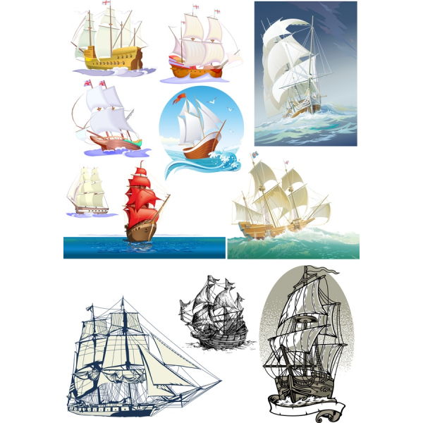 Premium Vector Ship Illustrations Bundle Premium Vector Ship Illustrations Bundle