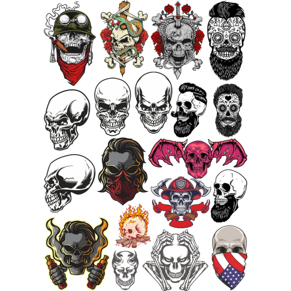 Ultimate Cranio Clipart Vector Set Ultimate Cranio Clipart Vector Set