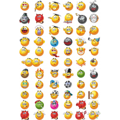 Gülen Küçük resim-Yüksek Çözünürlüklü Emoji PNG ve SVG / Anında indirme