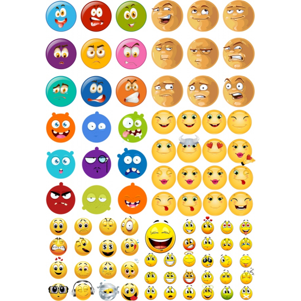 Playful Emoji Vector Clipart Bundle Playful Emoji Vector Clipart Bundle