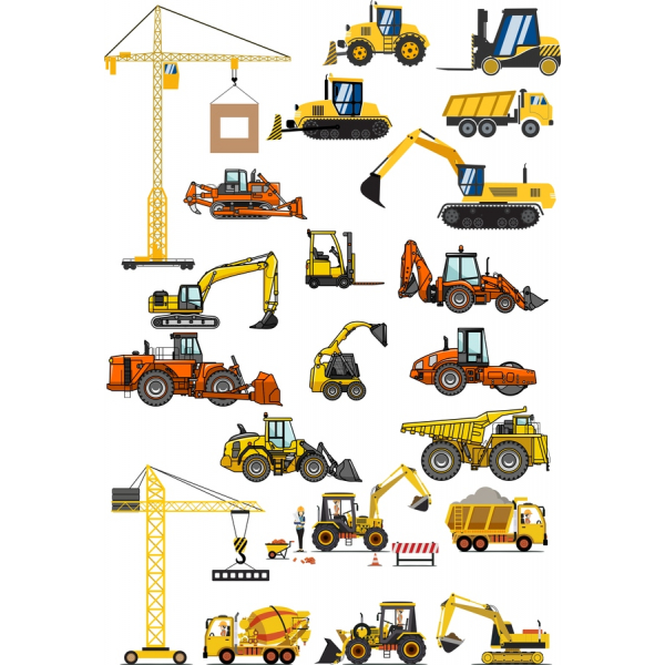 Construcción De Ilustraciones De Vectores De Paquete Construcción De Ilustraciones De Vectores De Paquete