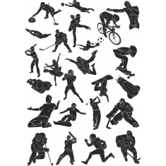 Action Clipart Collection