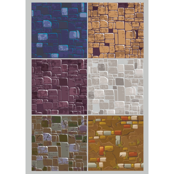 Stone Textures Collection - Premium Vector Clipart Bundle Stone Textures Collection - Premium Vector Clipart Bundle