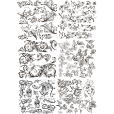 Vintage Floral Set