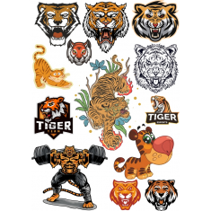 Tiger Samling: Fierce &amp; Legende
