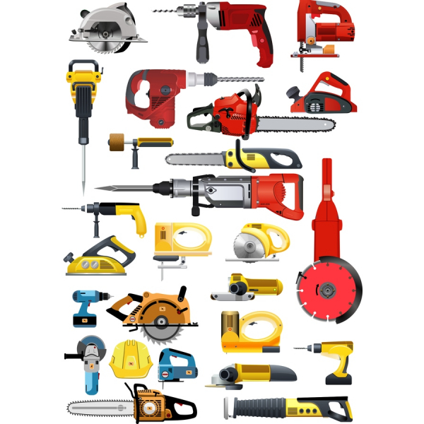 Ultimative Vektor-Toolset Für Power Tools Clipart Bundle Ultimative Vektor-Toolset Für Power Tools Clipart Bundle