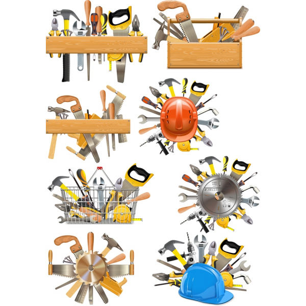 Premium-Tool-Vektor-Illustrationen-Bundle Premium-Tool-Vektor-Illustrationen-Bundle