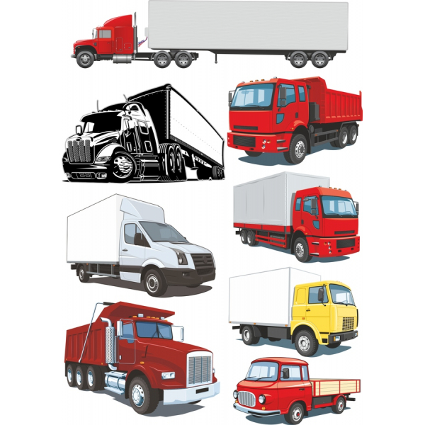 Versatile Vettore Camion Illustrazioni Bundle Versatile Vettore Camion Illustrazioni Bundle