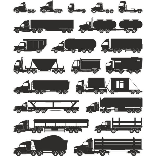 Truck Vector Clipart Bundle - SVG & PNG Files Truck Vector Clipart Bundle - SVG & PNG Files
