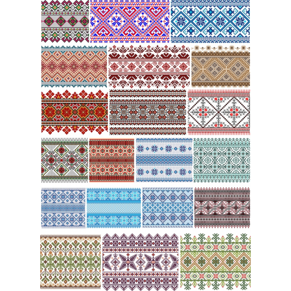 Model etnic Vector Clipart Bundle - SVG & PNG Model etnic Vector Clipart Bundle - SVG & PNG