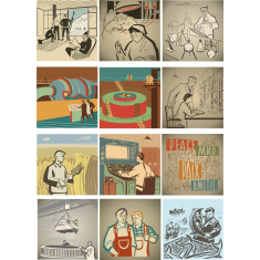 Vintage i arbetslivet s: Exklusiva Bunt