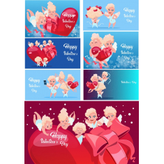 Valentine's Day Cherubic Collection