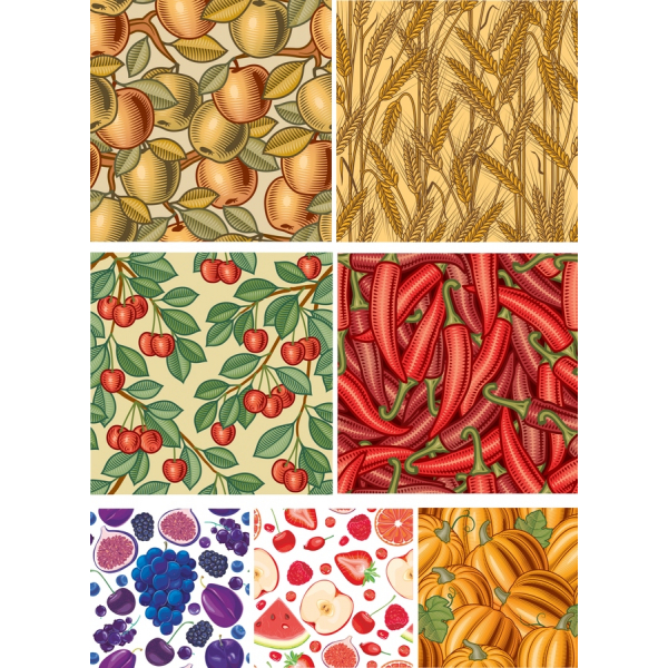 Vintage Des Fruits Et Légumes, Clipart Bundle Vintage Des Fruits Et Légumes, Clipart Bundle
