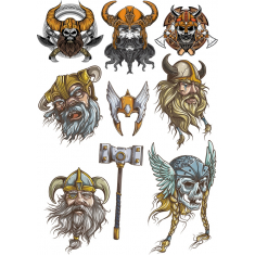 Chiến Binh Viking Bộ Sưu Tập Nghệ Thuật
